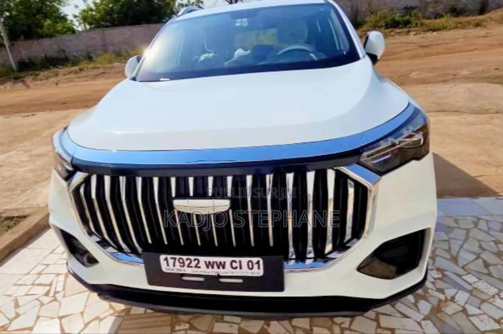 New Geely Okavango 2025 Blanc