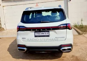 New Geely Okavango 2025 Blanc