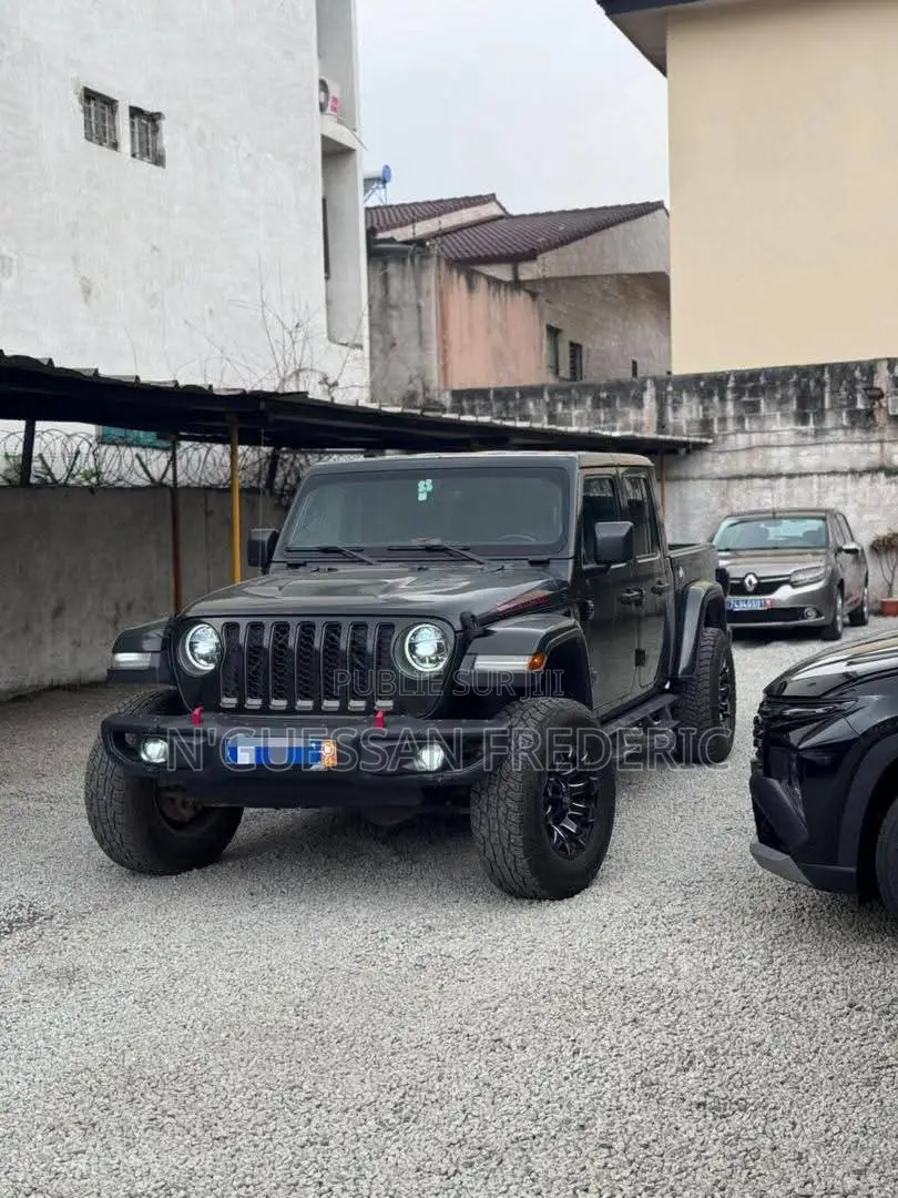 Jeep Gladiator Rubicon 2020 Noir Mat