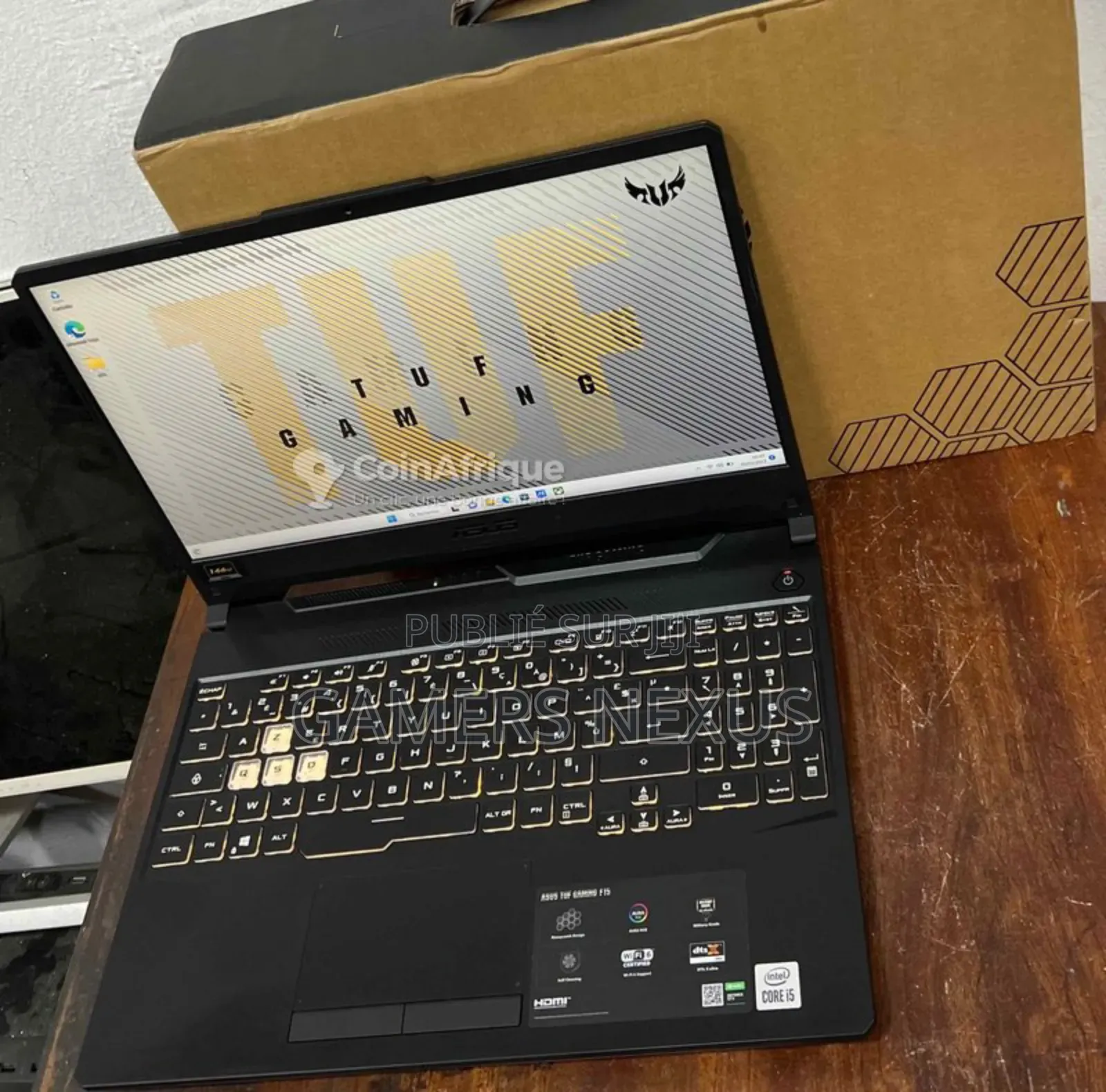 New Ordinateur Portable Asus TUF Dash F15 16GB Intel Core 5 SSD 512GB