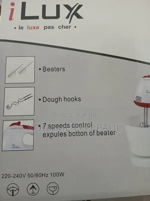 Batteuse Ilux Lx 505 Avec Bol