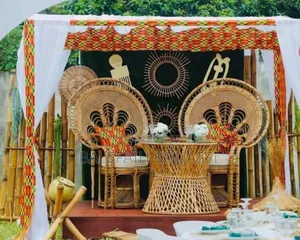 Décoration Royale Africaine Haut De Gamme Pour Événements