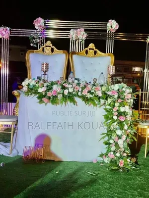 Décoration Royale Africaine Haut De Gamme Pour Événements