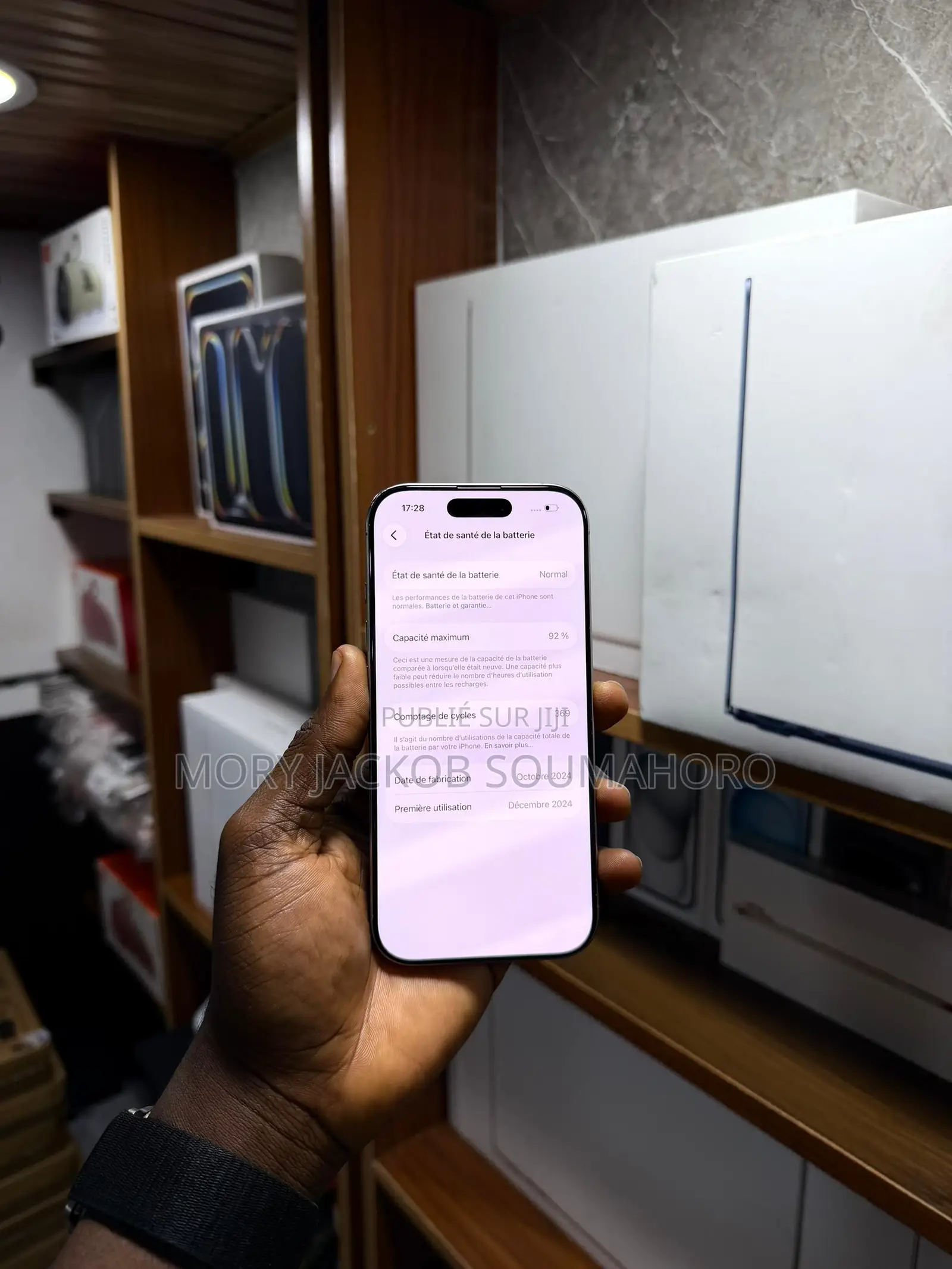 New Apple iPhone 16 Pro 128 GB Argenté