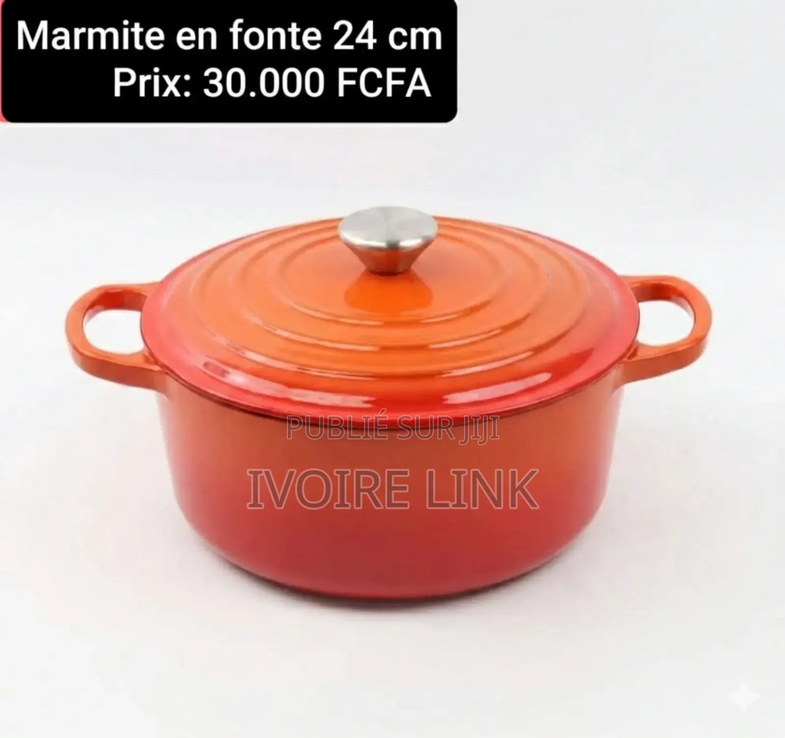 Marmite en Fonte Émaillée