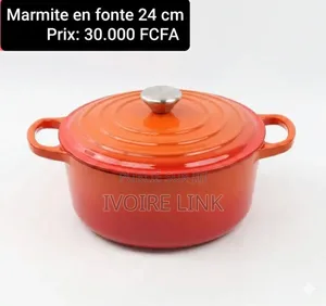 Marmite en Fonte Émaillée