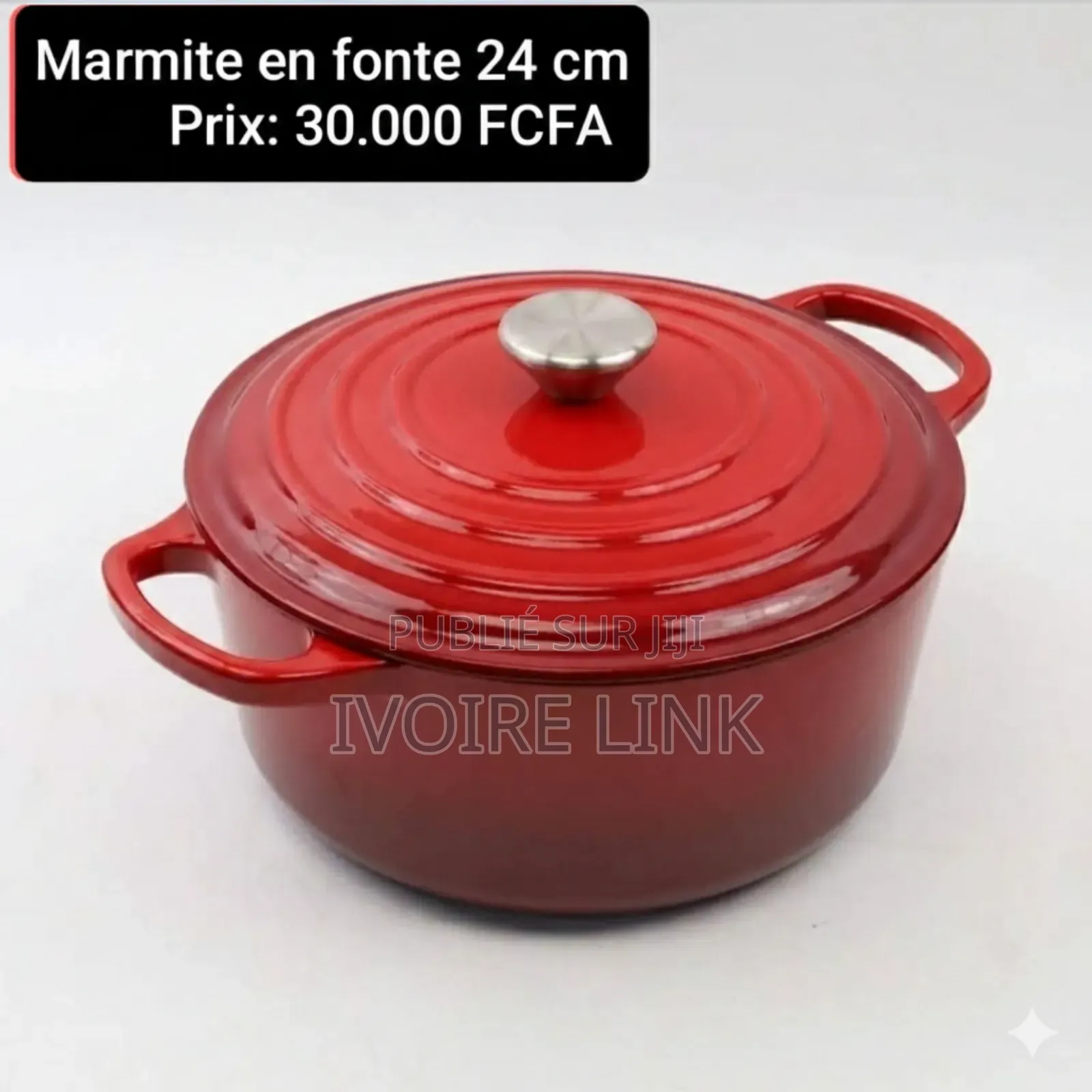 Marmite en Fonte Émaillée