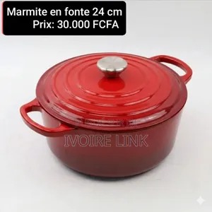 Marmite en Fonte Émaillée