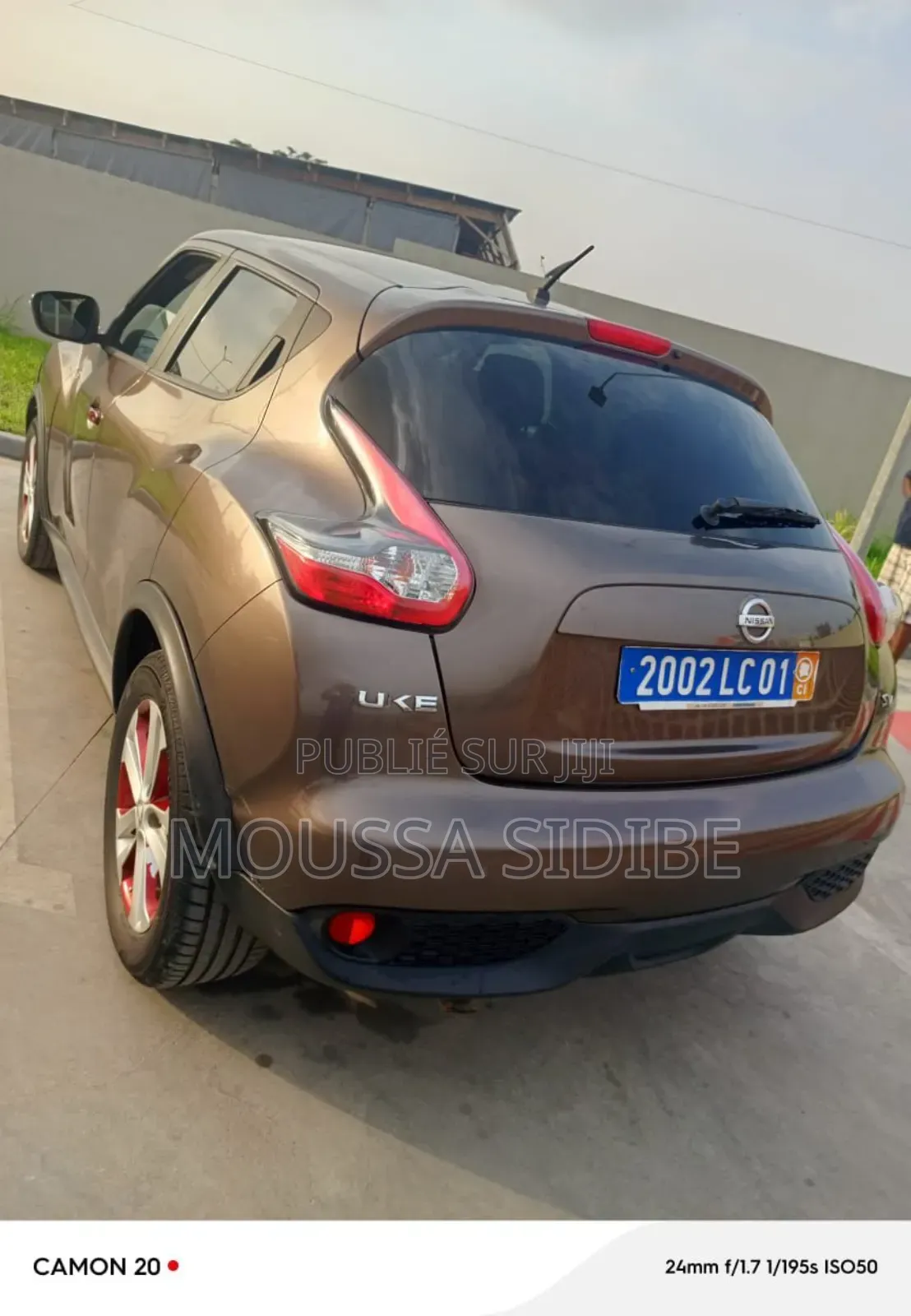 Nissan Juke SV AWD 2017 Marron