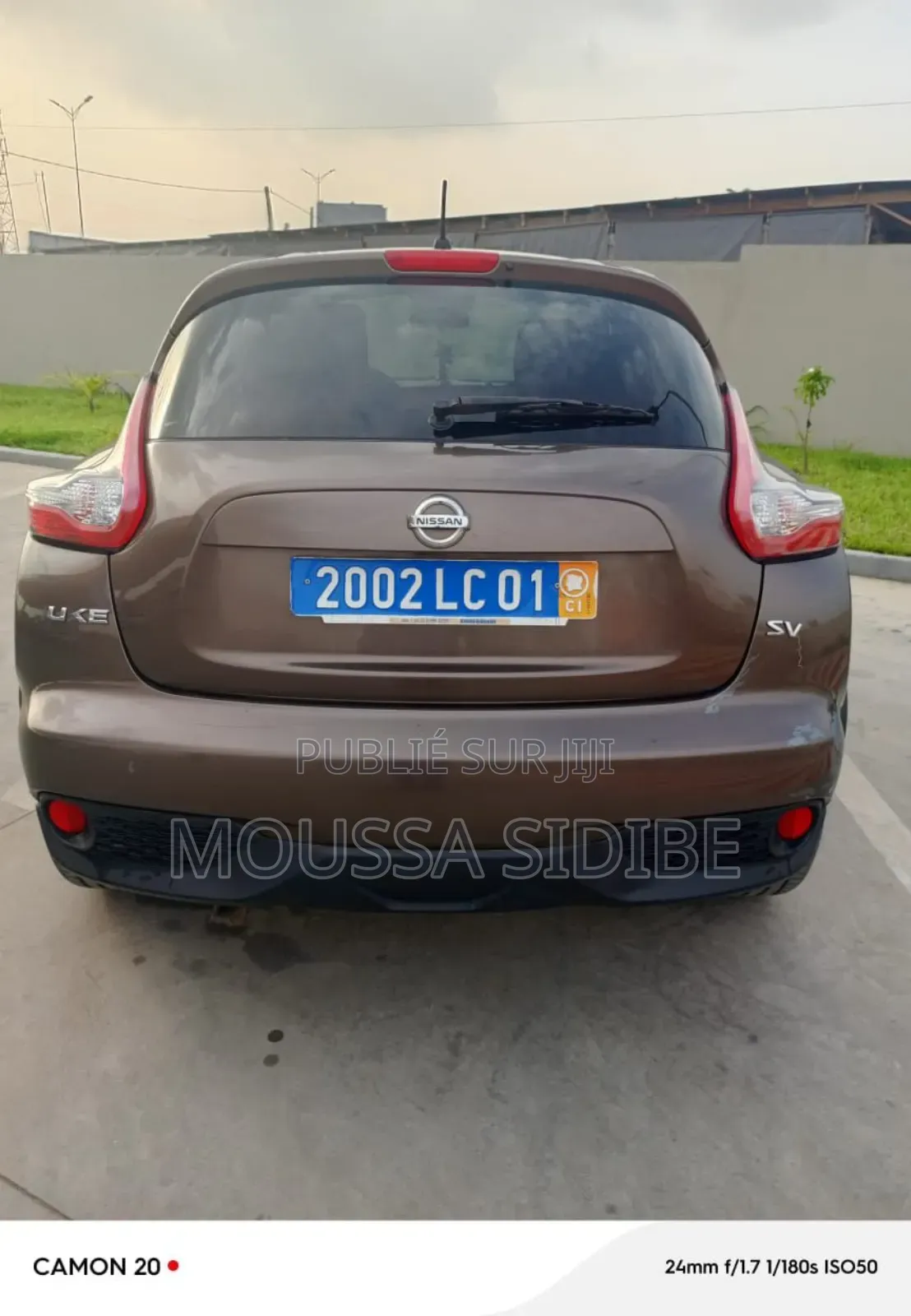 Nissan Juke SV AWD 2017 Marron