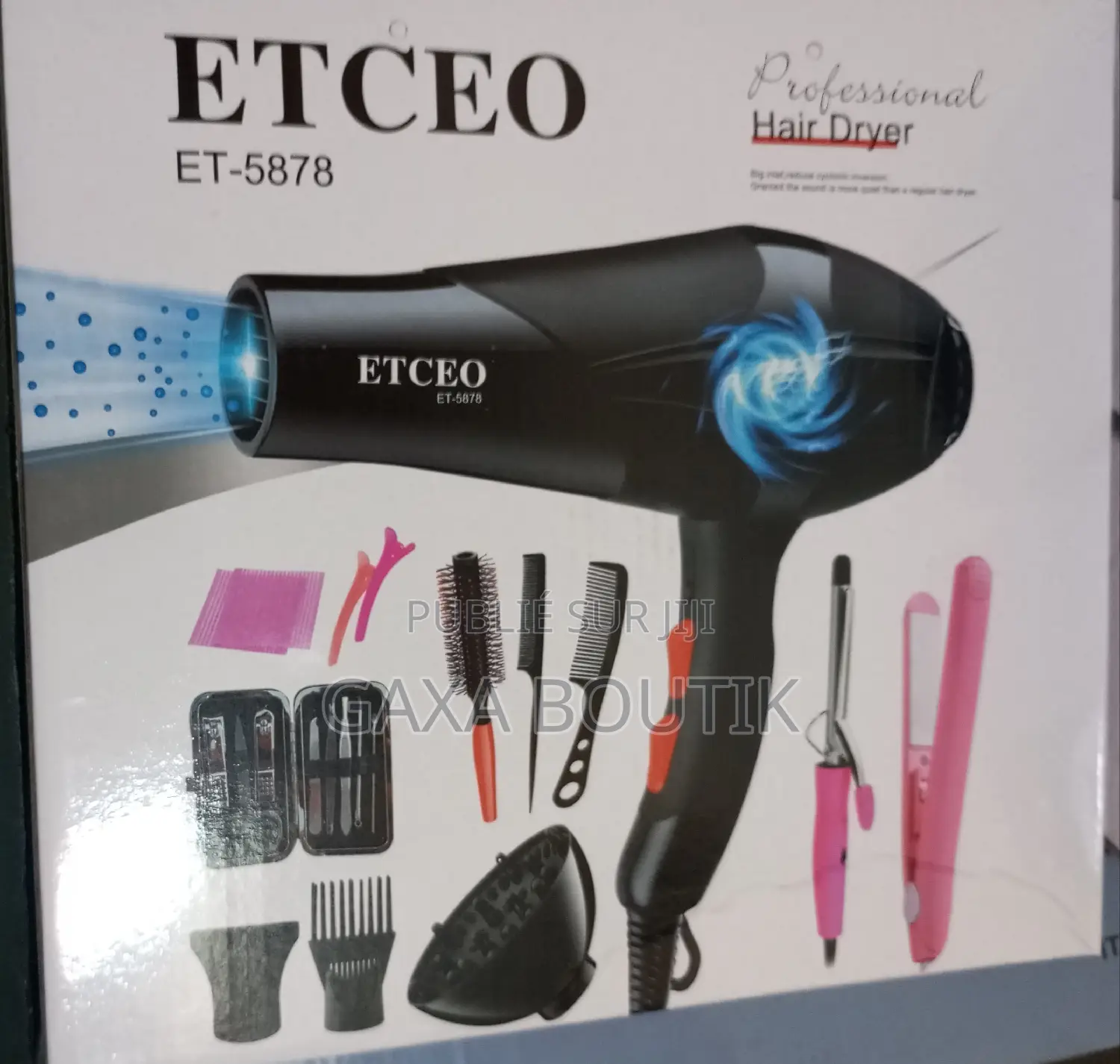 Sèche-Cheveux Professionnel Gadgets Complets