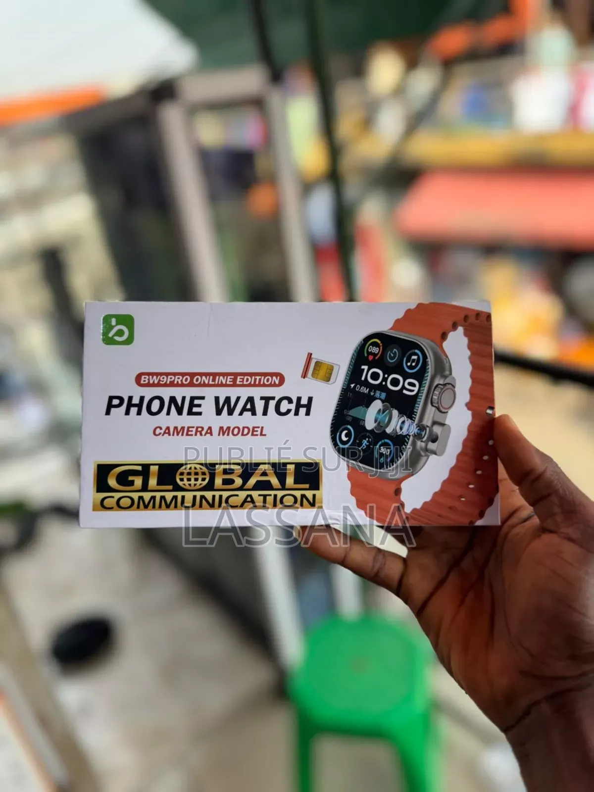 Montre Connectée A Sim Bw9 4g Avec Caméra