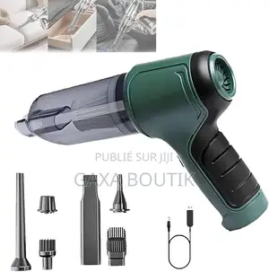 Aspirateur Et Souffleur a Main 3en1 Sans FIL 120 W