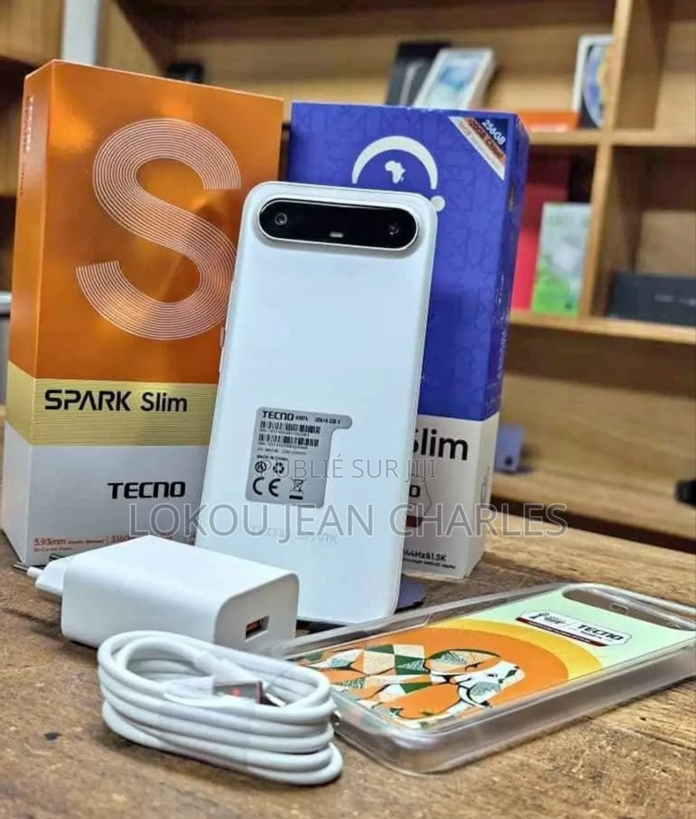 New Tecno Spark Slim 256 GB Blanc