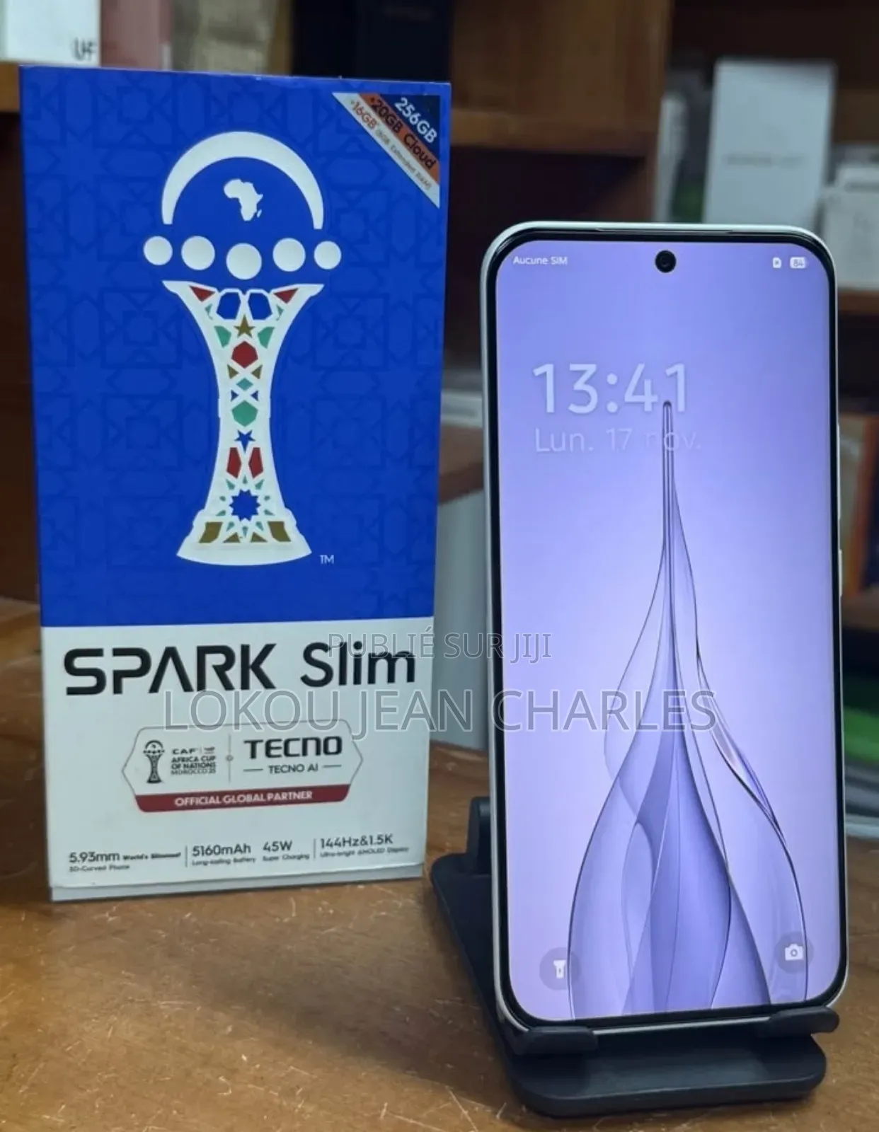New Tecno Spark Slim 256 GB Blanc