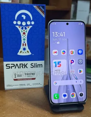 New Tecno Spark Slim 256 GB Blanc