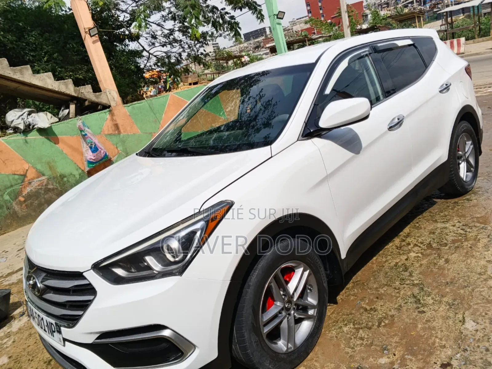 Hyundai Santa Fe 2017 Blanc