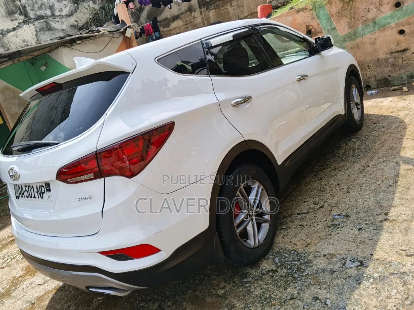 Hyundai Santa Fe 2017 Blanc
