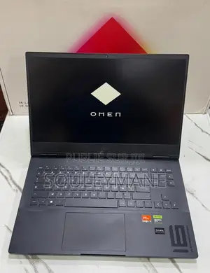 Ordinateur Portable HP Omen 16 16GB AMD Ryzen 5 SSD 512GB