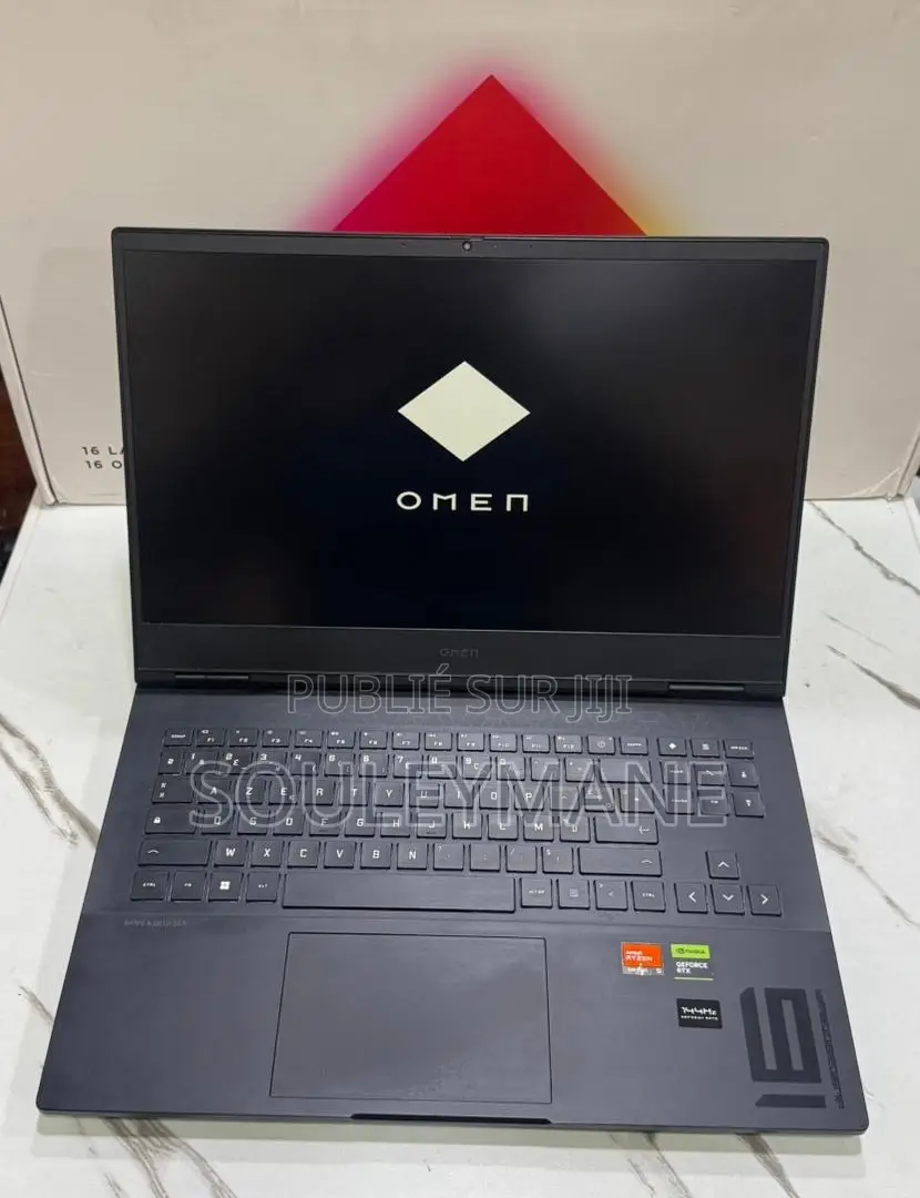 Ordinateur Portable HP Omen 16 16GB AMD Ryzen 5 SSD 512GB