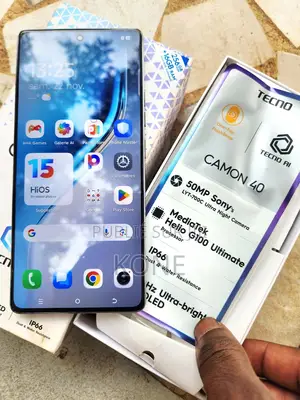 New Tecno Camon 40 256 GB Bleu