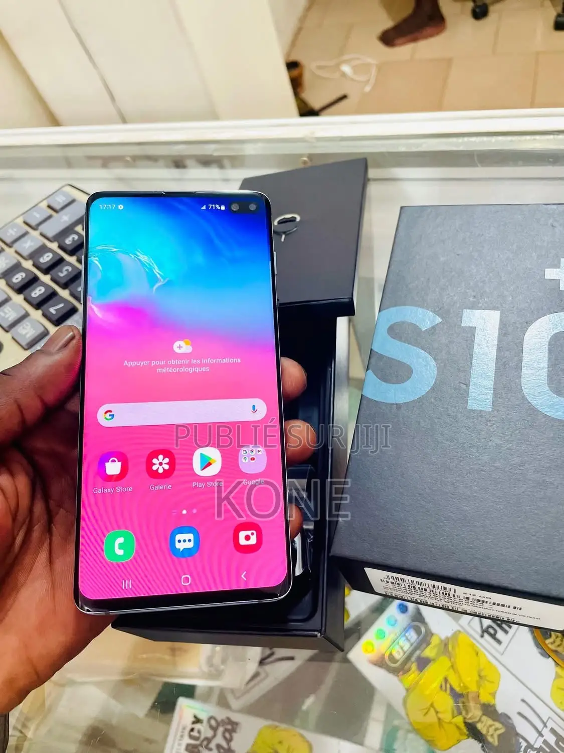 New Samsung Galaxy S10 512 GB Bleu