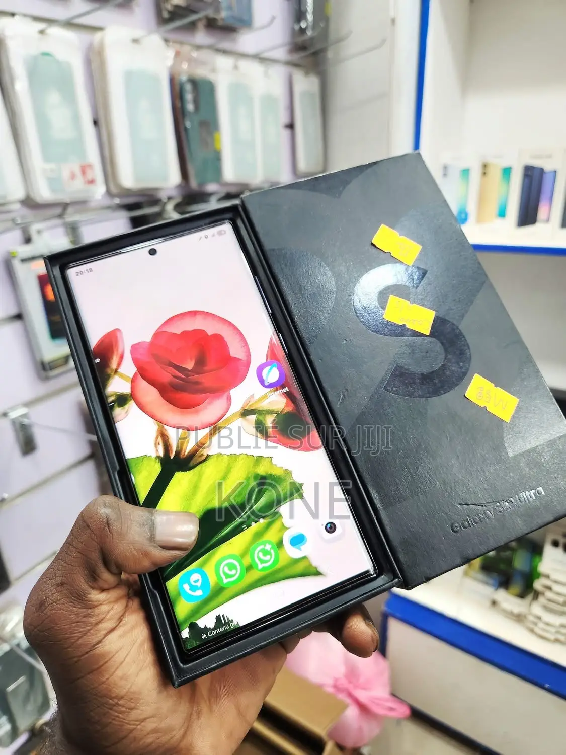 New Samsung Galaxy S22 Ultra 256 GB Black