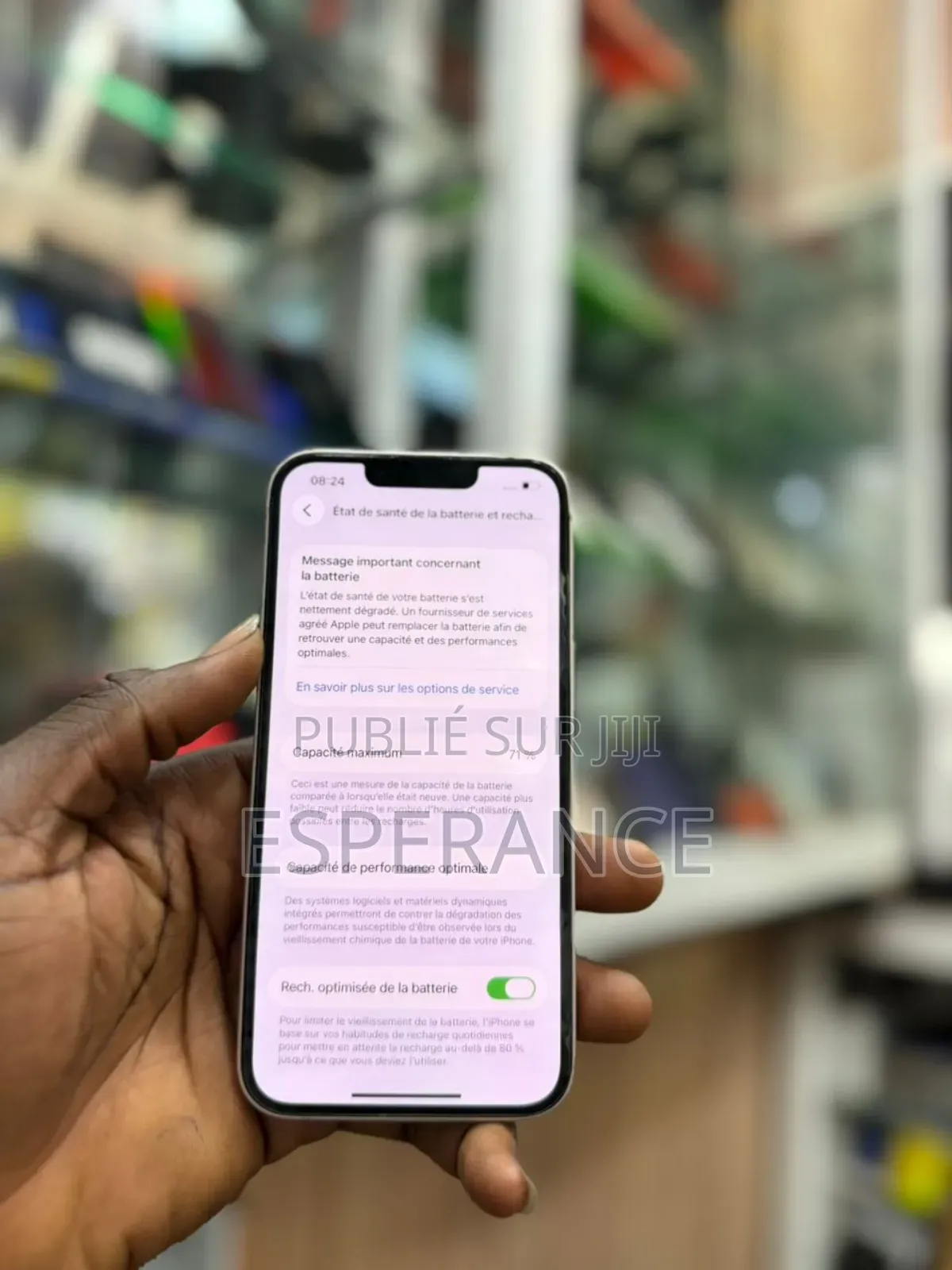 Apple iPhone 13 128 GB Or rose