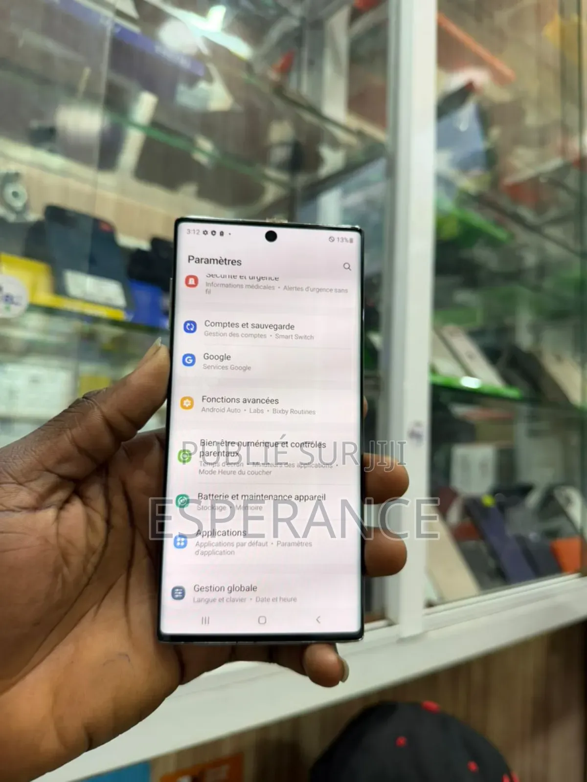 Samsung Galaxy Note 10 5G 256 GB Blanc