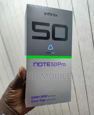 New Infinix Note 50 Pro 256 GB Black
