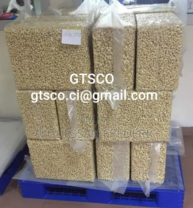 Shelled Cashew Nuts Ww320 Available