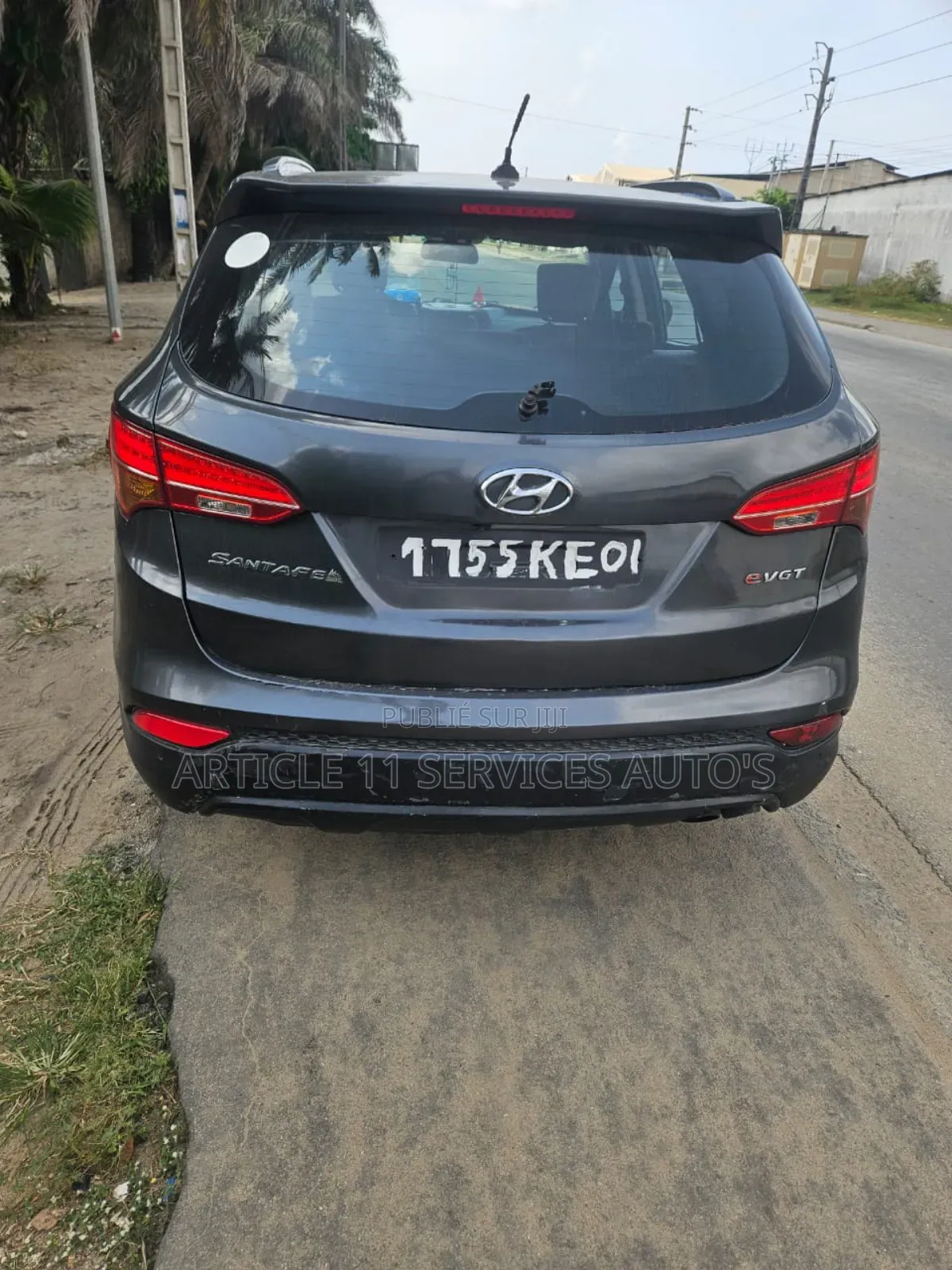 Hyundai Santa Fe 2015 Gris