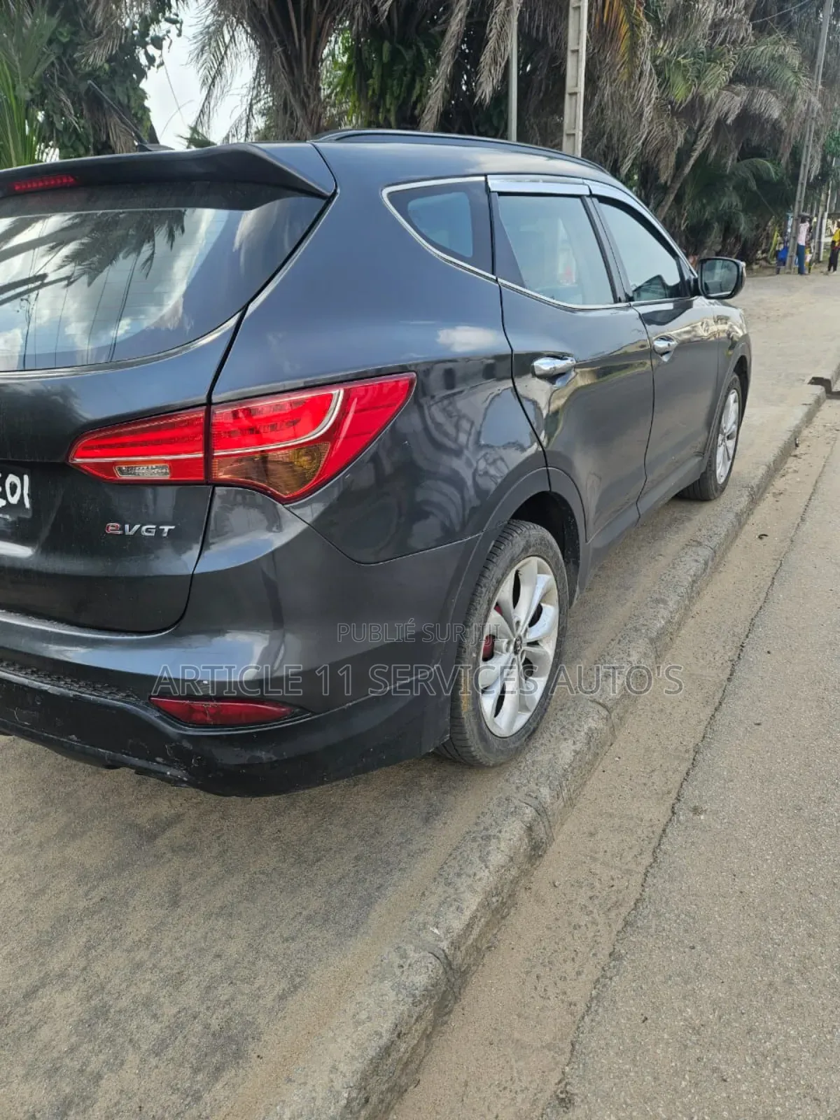 Hyundai Santa Fe 2015 Gris