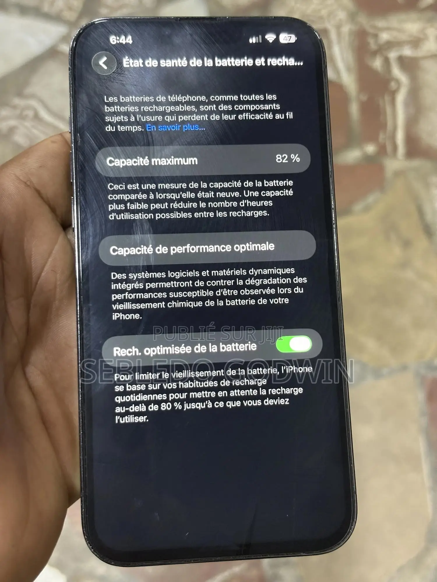 Apple iPhone 13 Pro Max 128 GB Autre