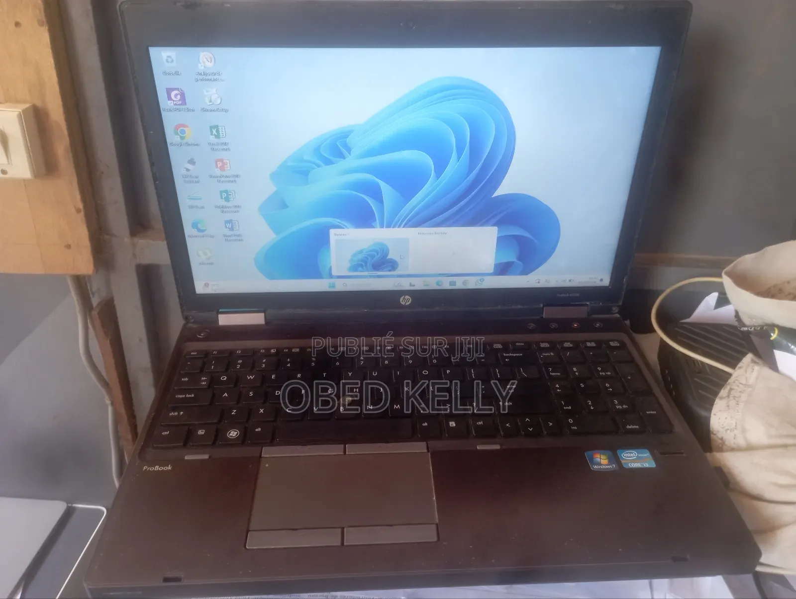 Ordinateur Portable HP ProBook 6570B 6GB Intel Core I3 HDD 500GB