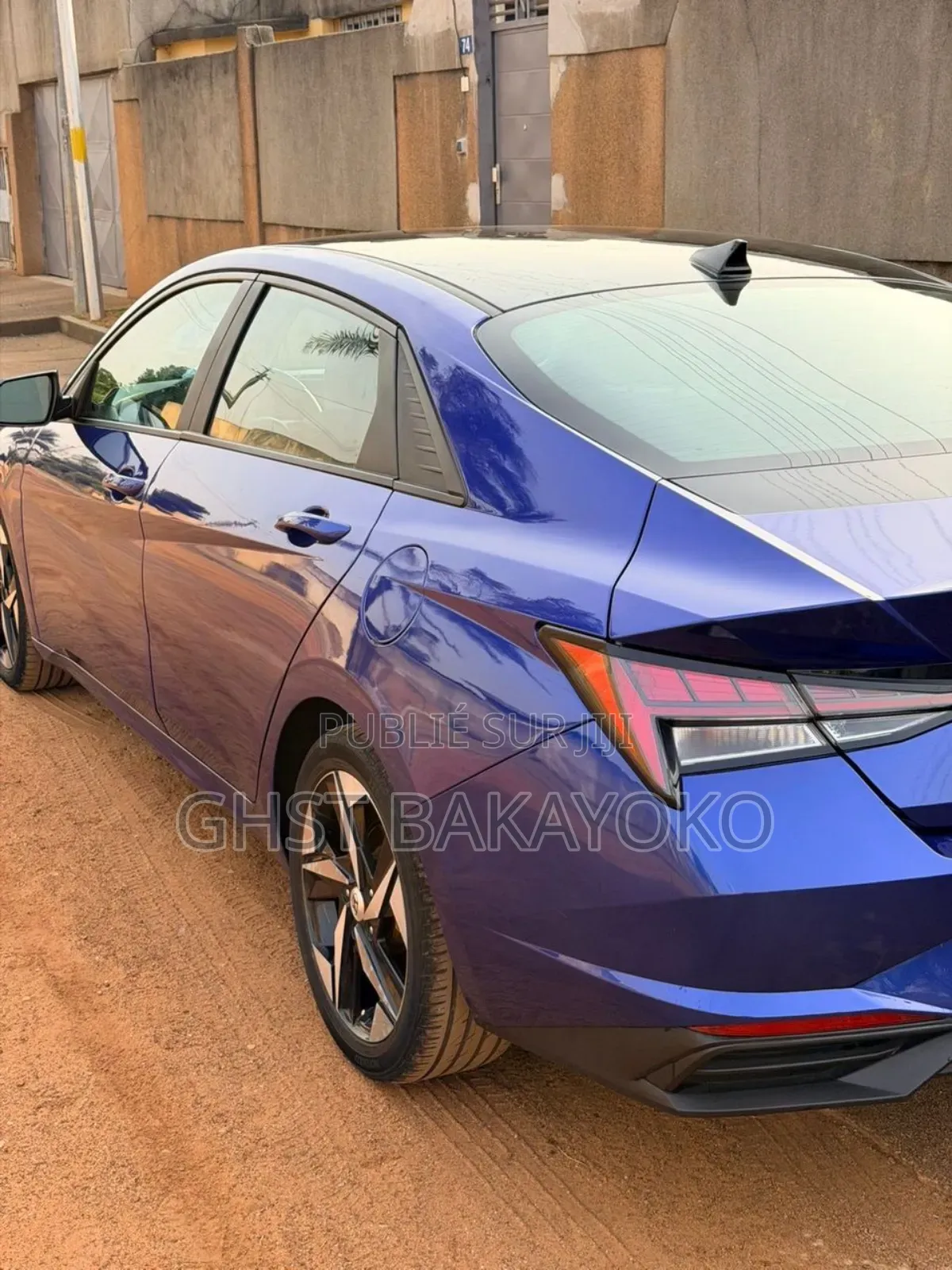 Hyundai Elantra 2021 Bleu