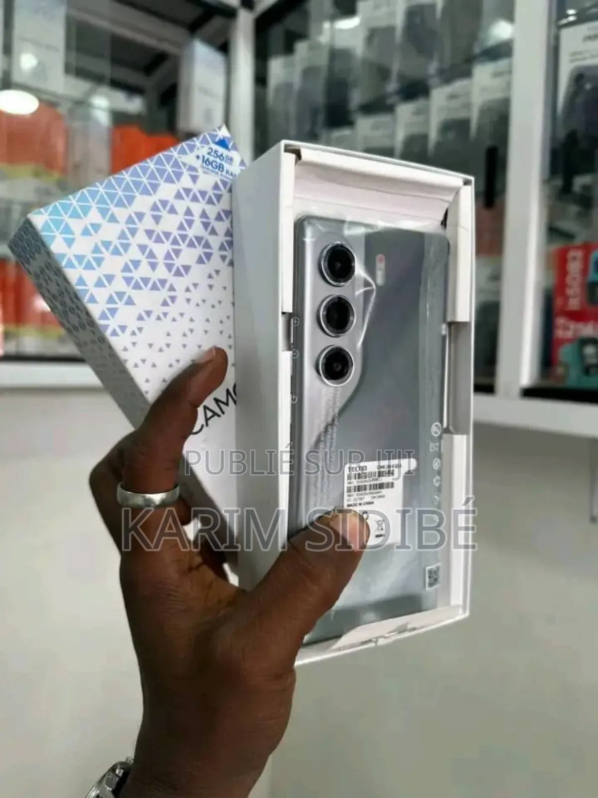 New Tecno Camon 40 Pro 256 GB Gris