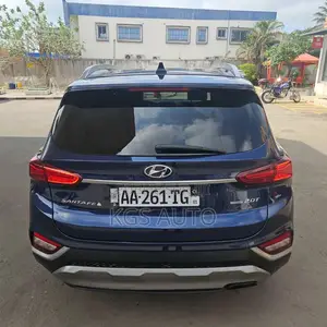 Hyundai Santa Fe Calligraphy 2021 Bleu