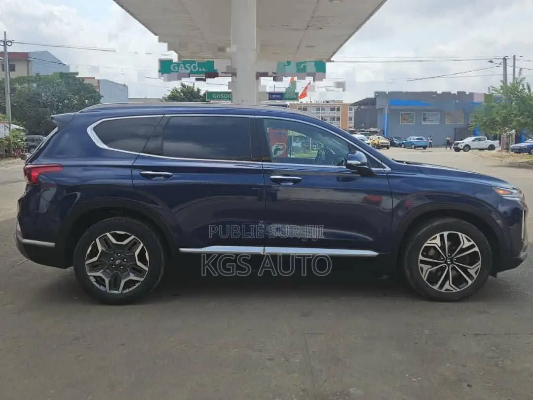 Hyundai Santa Fe Calligraphy 2021 Bleu