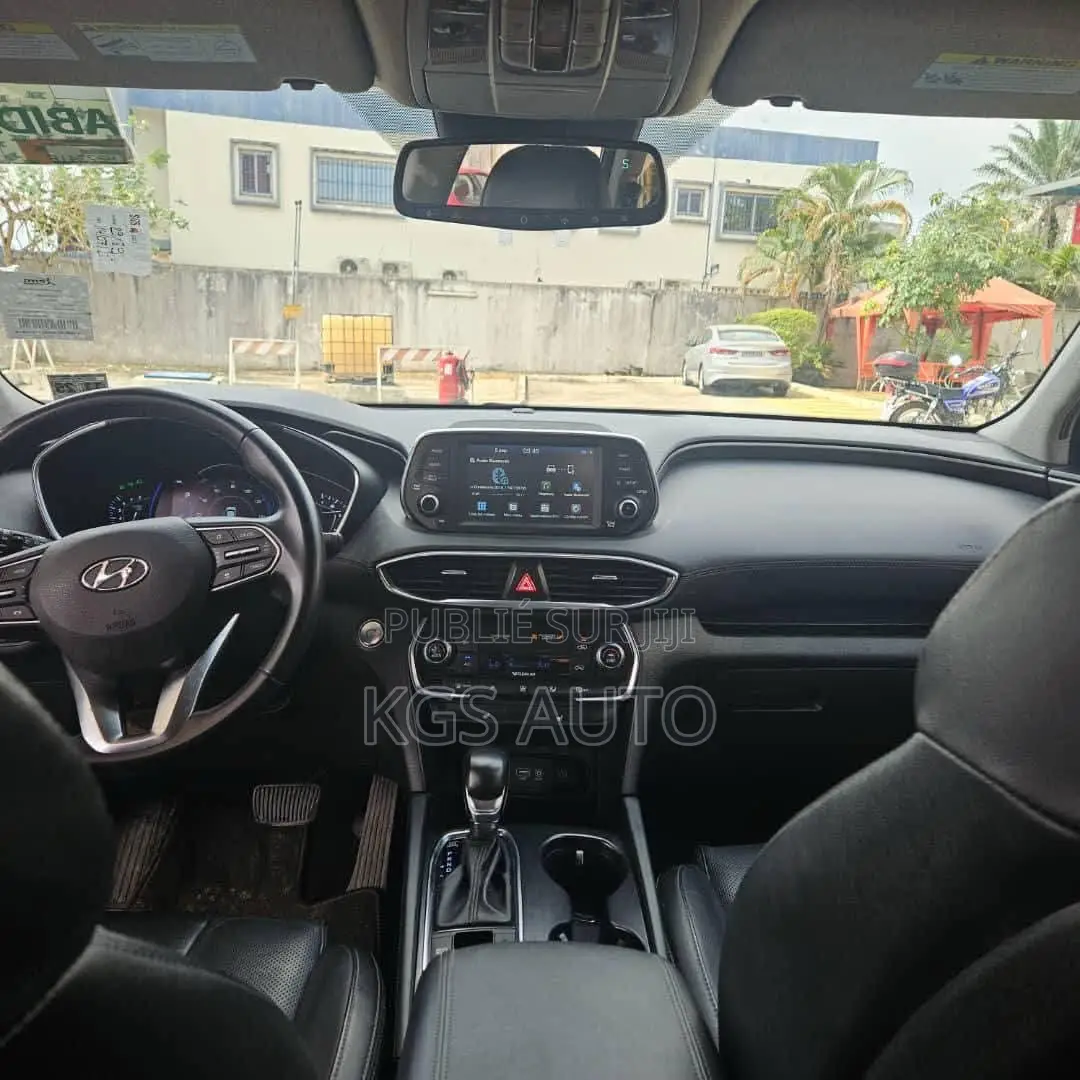 Hyundai Santa Fe Calligraphy 2021 Bleu