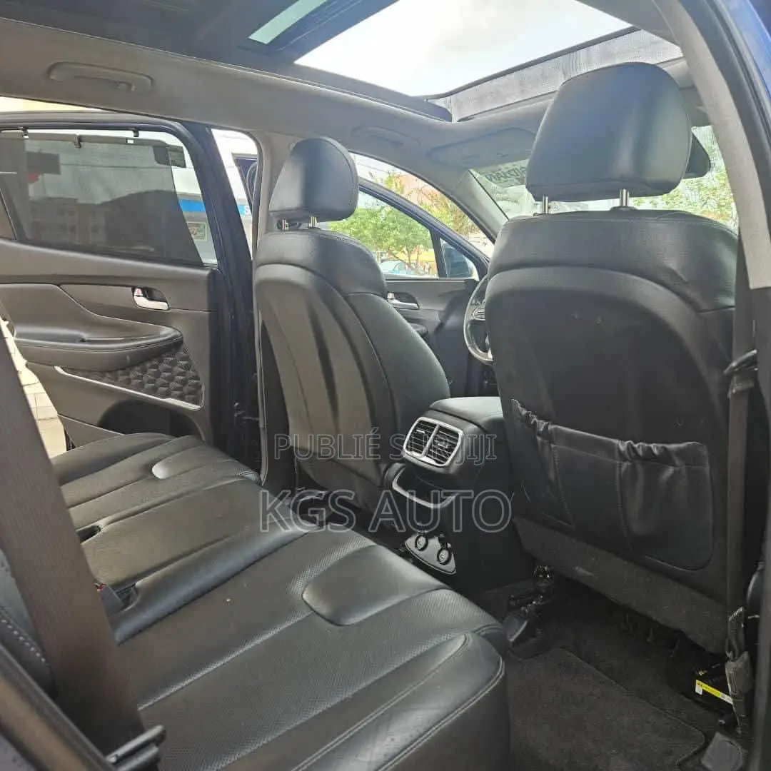 Hyundai Santa Fe Calligraphy 2021 Bleu