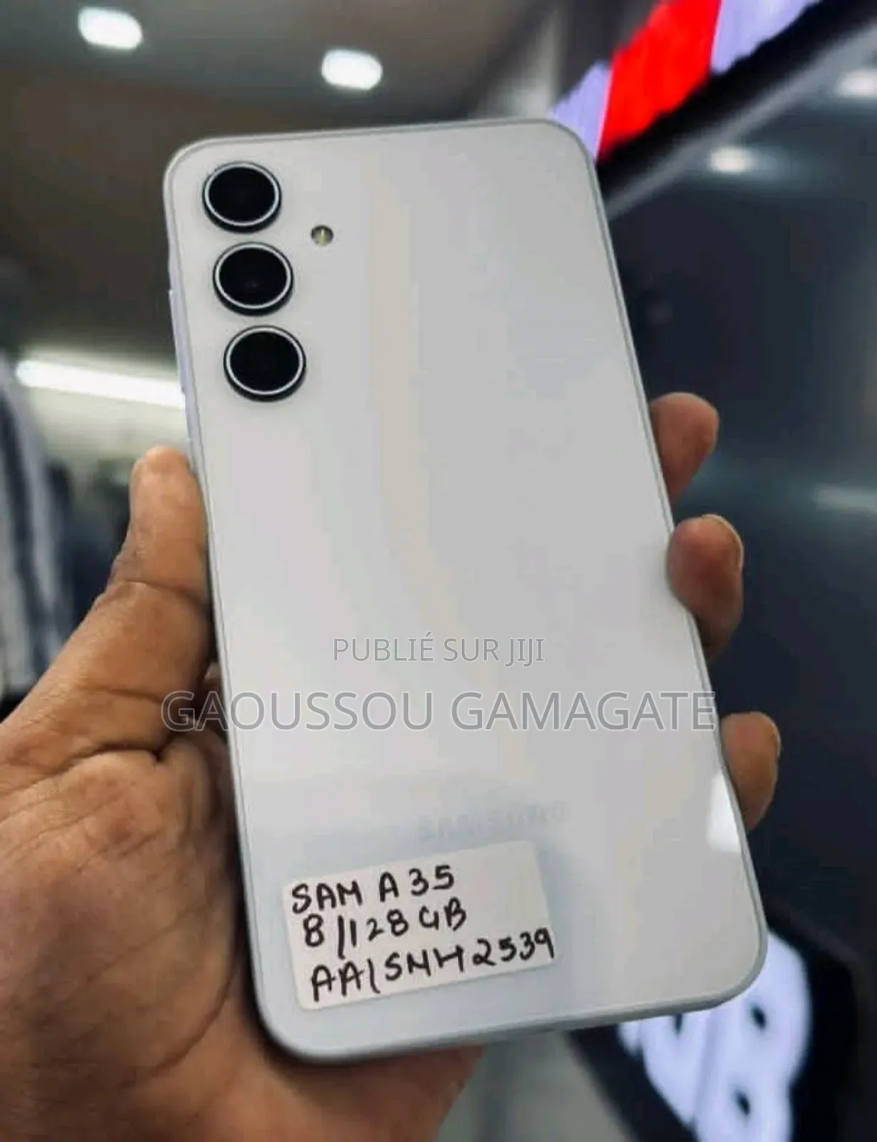 New Samsung Galaxy A55 256 GB Blanc