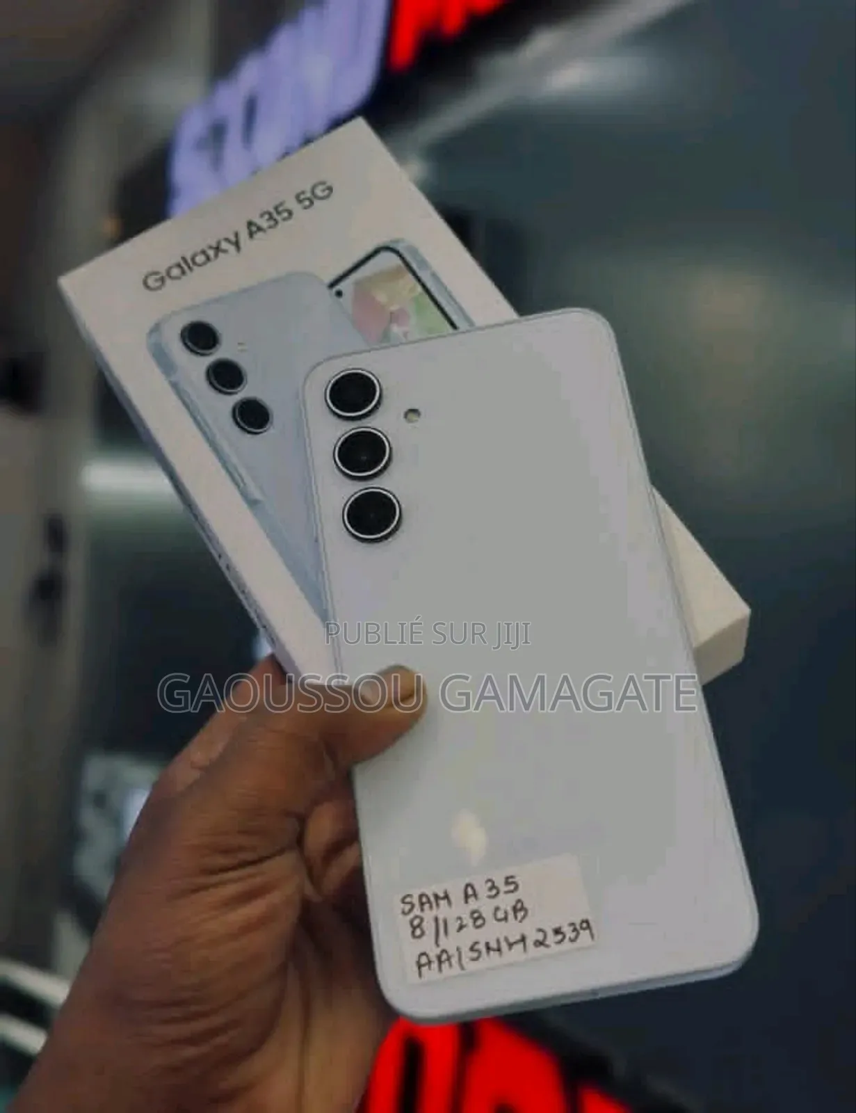 New Samsung Galaxy A55 256 GB Blanc