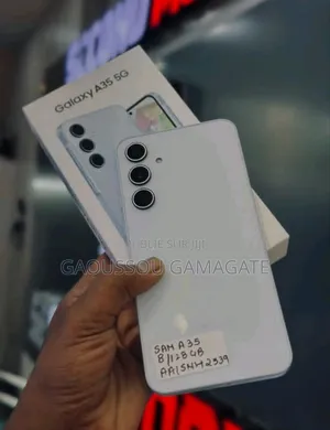 New Samsung Galaxy A55 256 GB Blanc