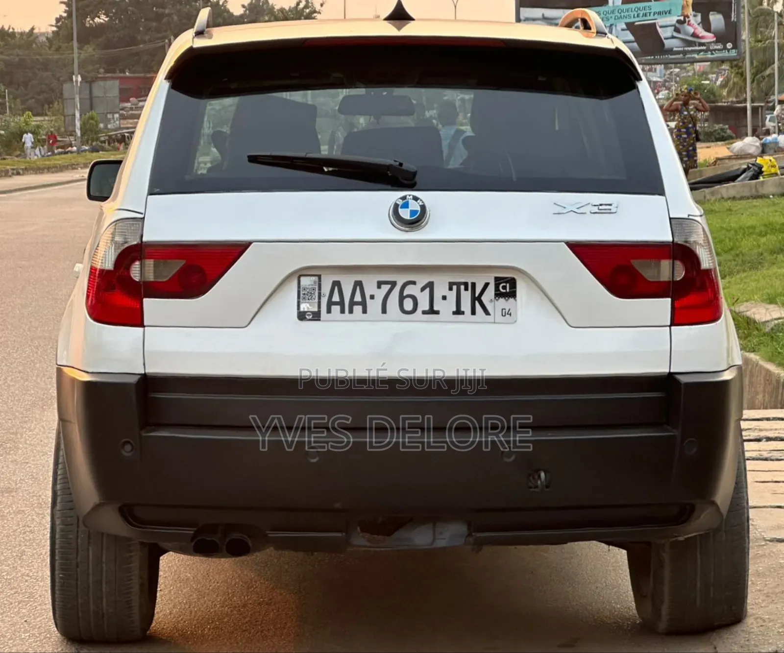 BMW X3 2.5i 2008 Blanc