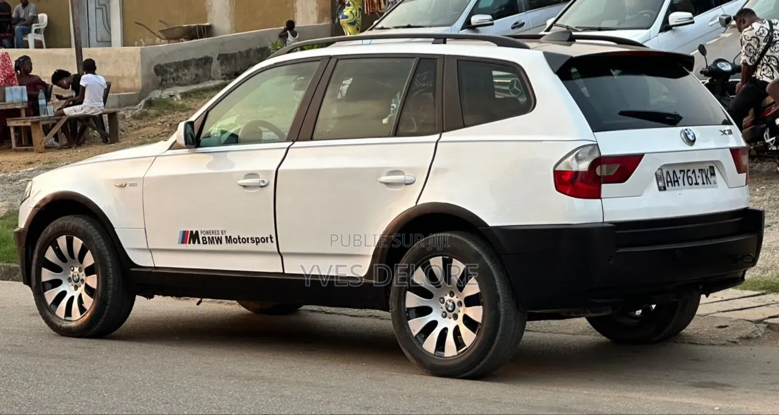 BMW X3 2.5i 2008 Blanc