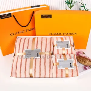 Nouveauté Coffret De Trois Serviettes De Bain À Partir De 50 Pièces.