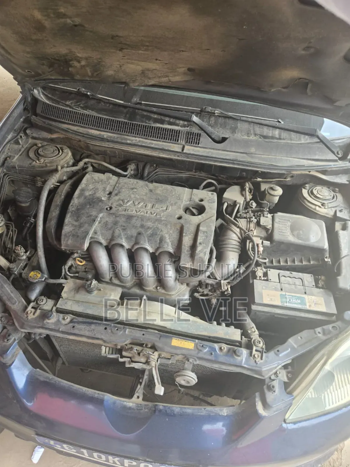 Toyota Matrix 2008 Bleu