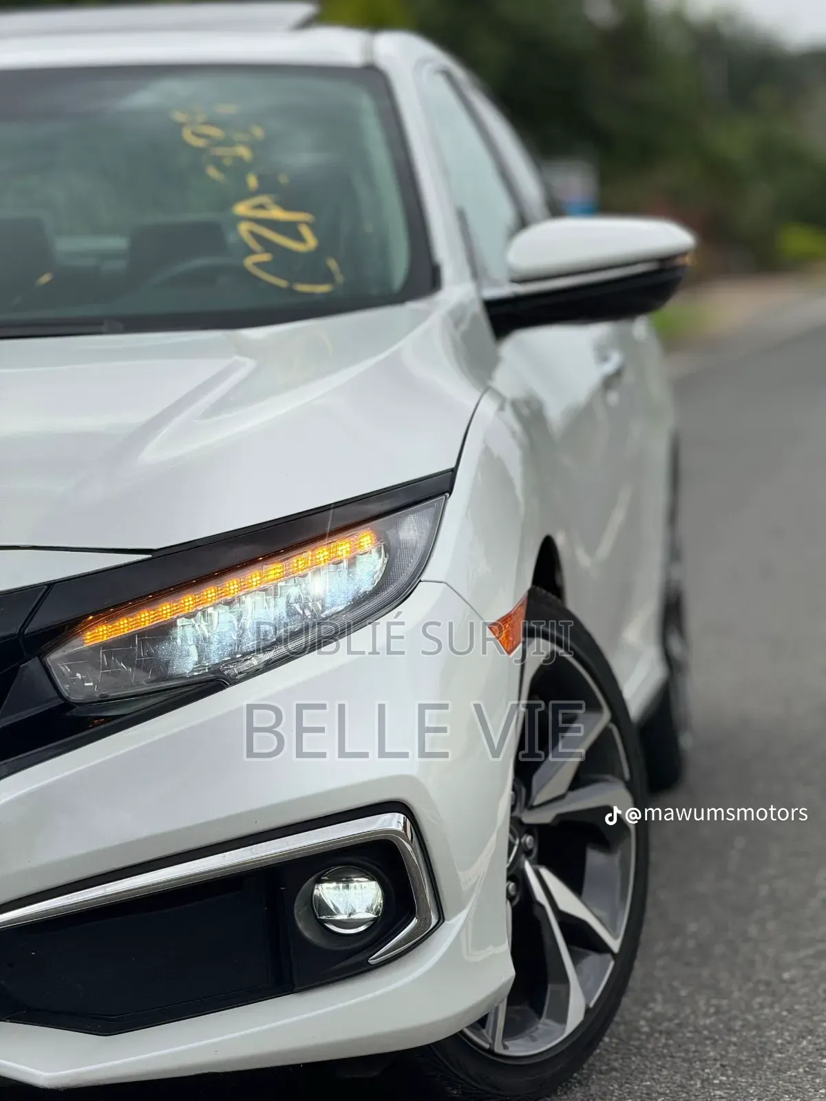 Honda Civic 2021 Blanc