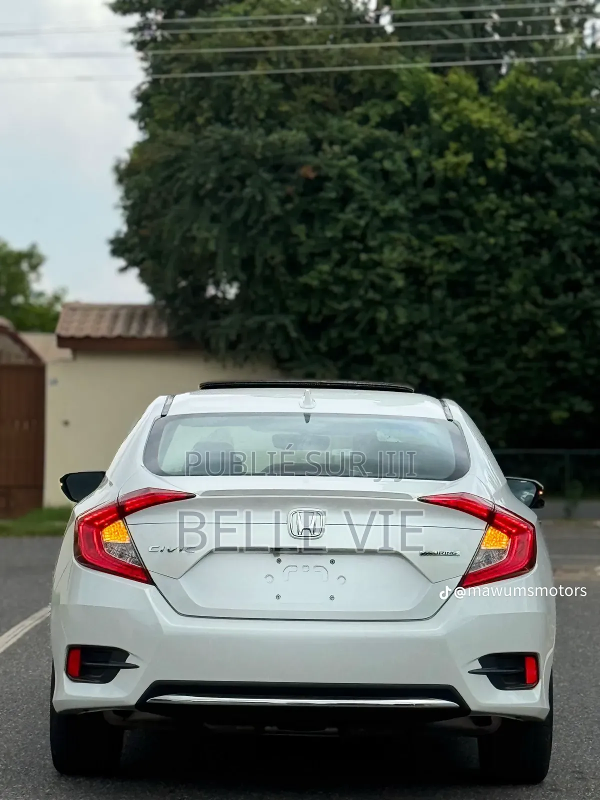 Honda Civic 2021 Blanc